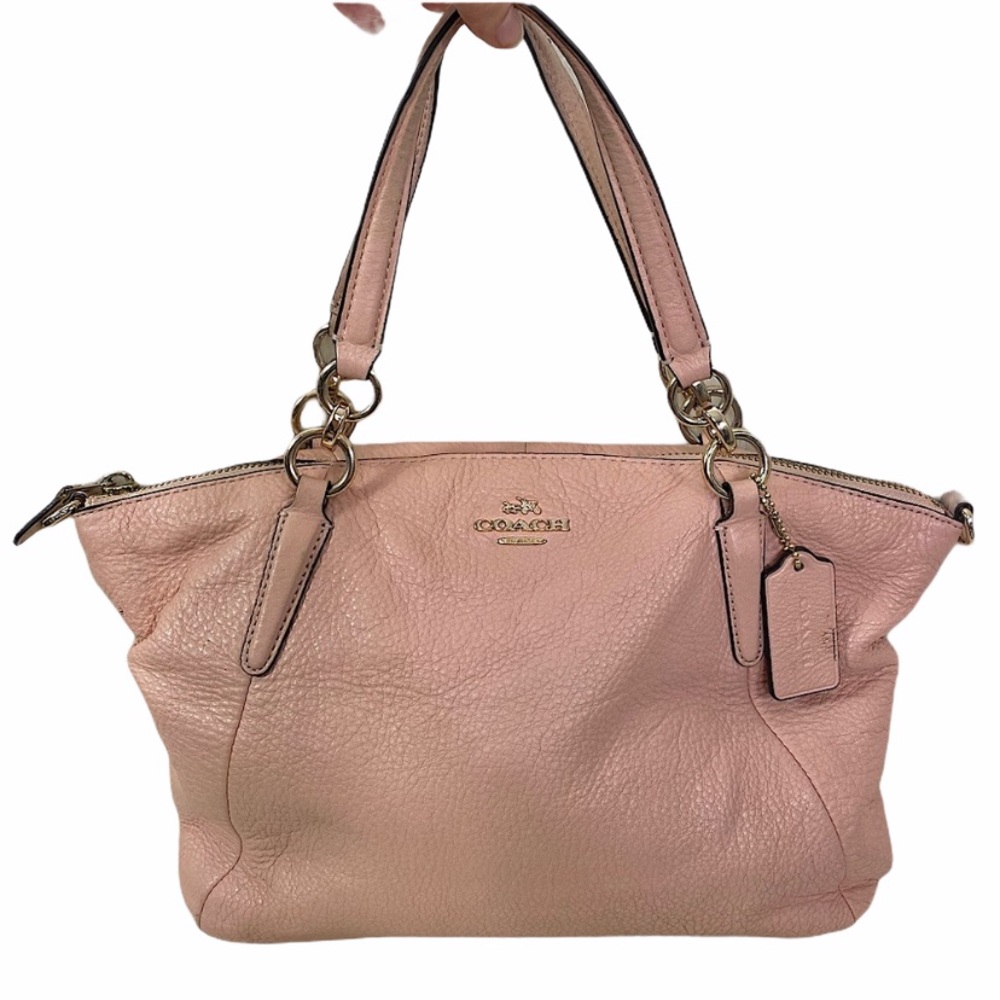 Coach Pebble Pink Purse